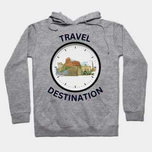 Travel to Rome Hoodie